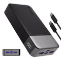 65W Fast Charging Power Bank with LED Digital Display (4 Ports)