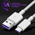 5A Super Fast Charging USB to USB-C Cable